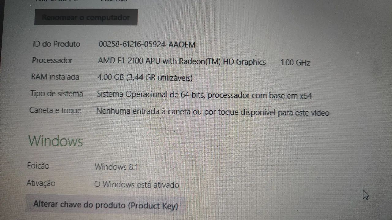 Notebook Toshiba Satellite C50D-A-138 | 4GB RAM - Foto 5