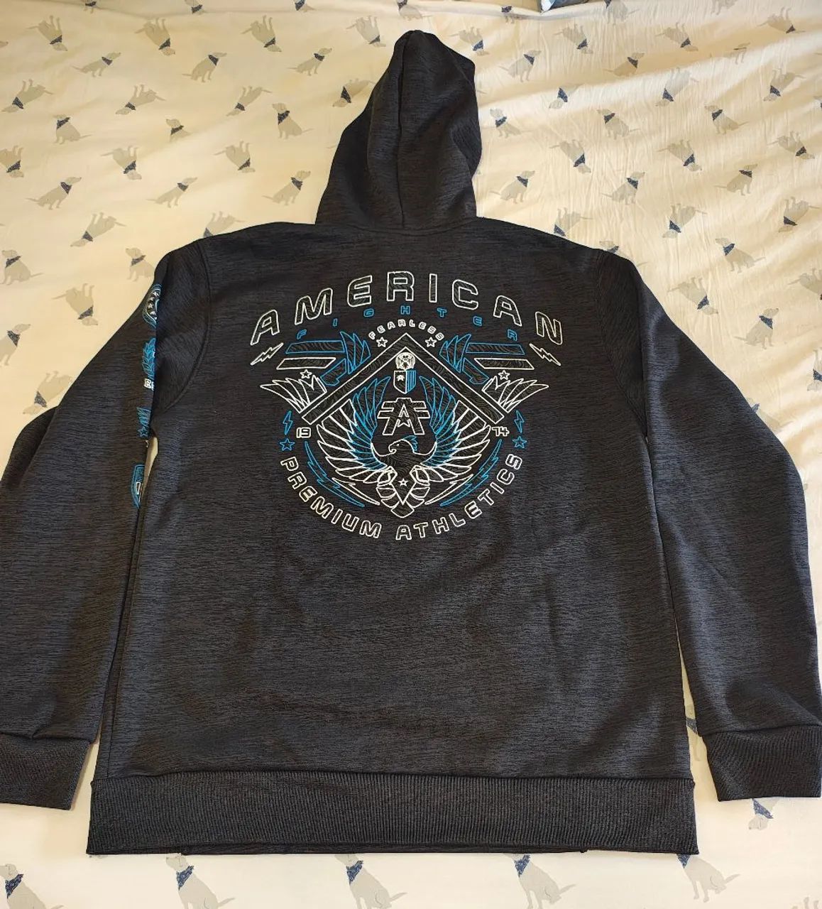 Moletom estilo Affliction American Fighter G (Novo) - Foto 2