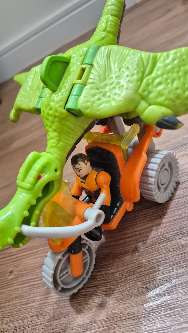 Fisher-Price Imaginext Pterodáctilo com Veículo/ATV - Foto 2