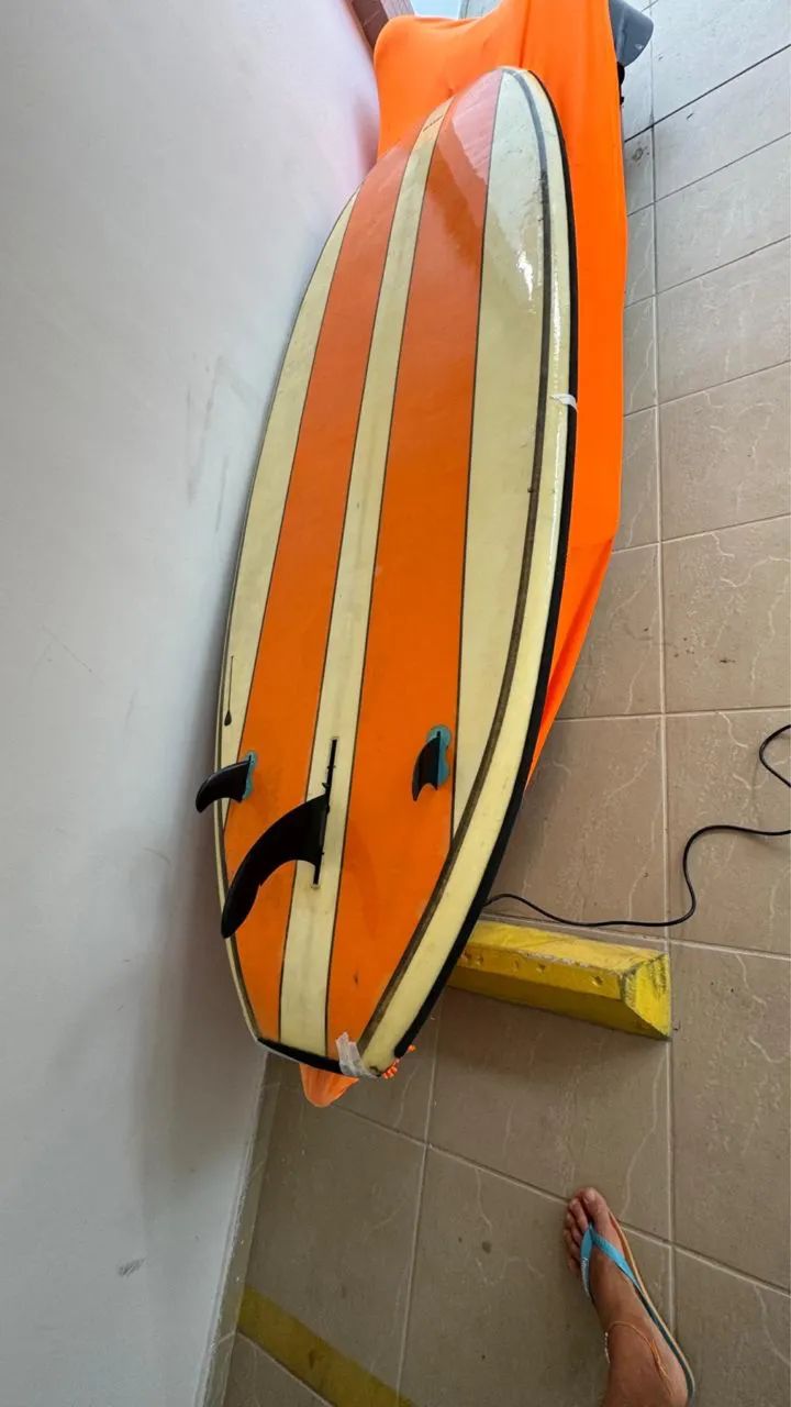Stand Up Paddle Valezin com remo, leash e capa - Foto 5
