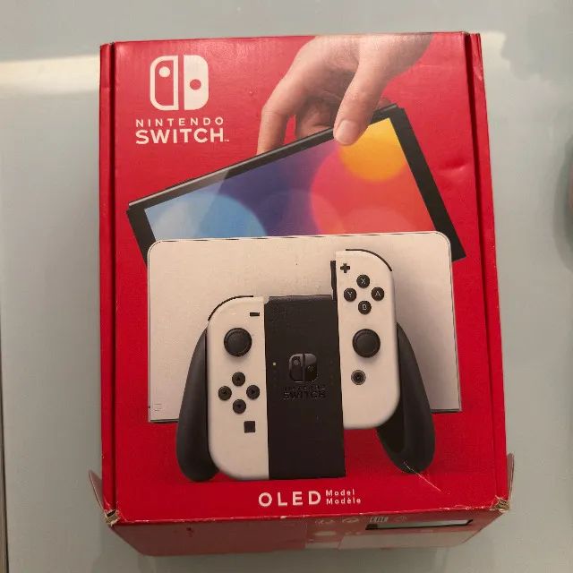 Nintendo Switch Oled Branco - Foto 3