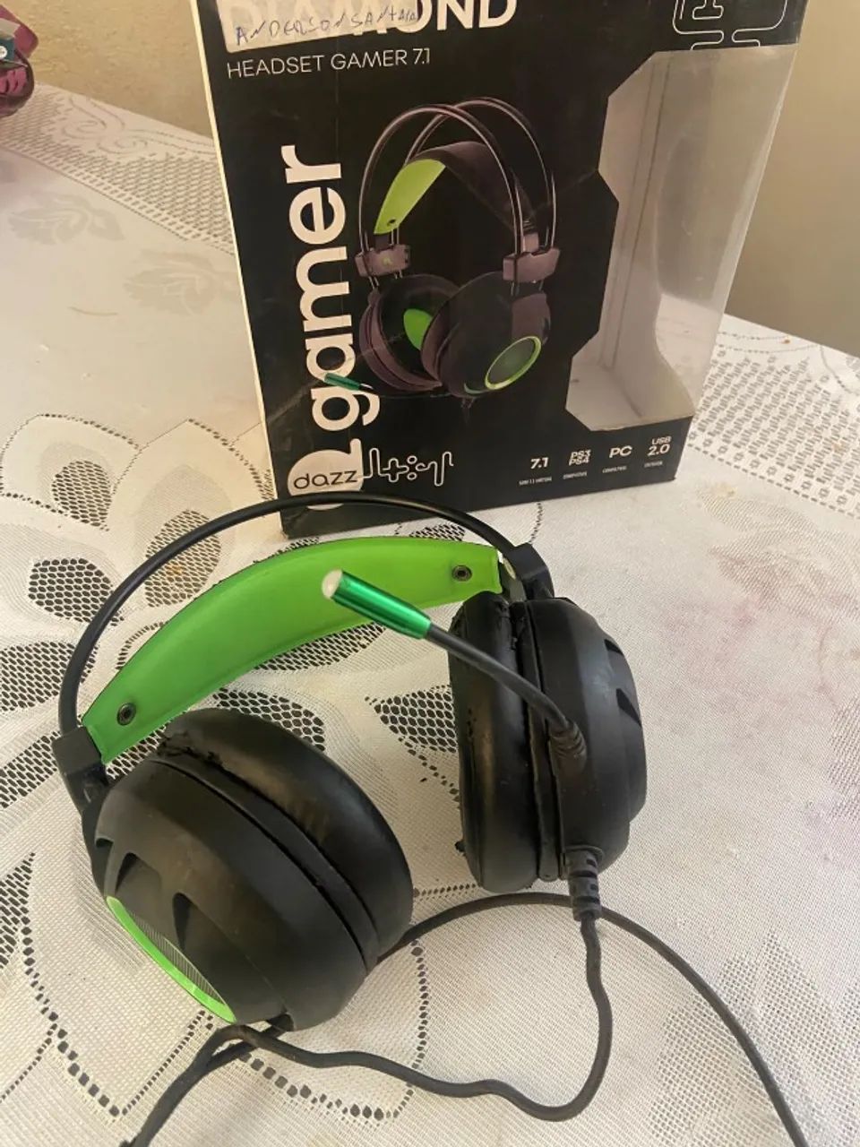 Headset Diamond Dazz 7.1 
