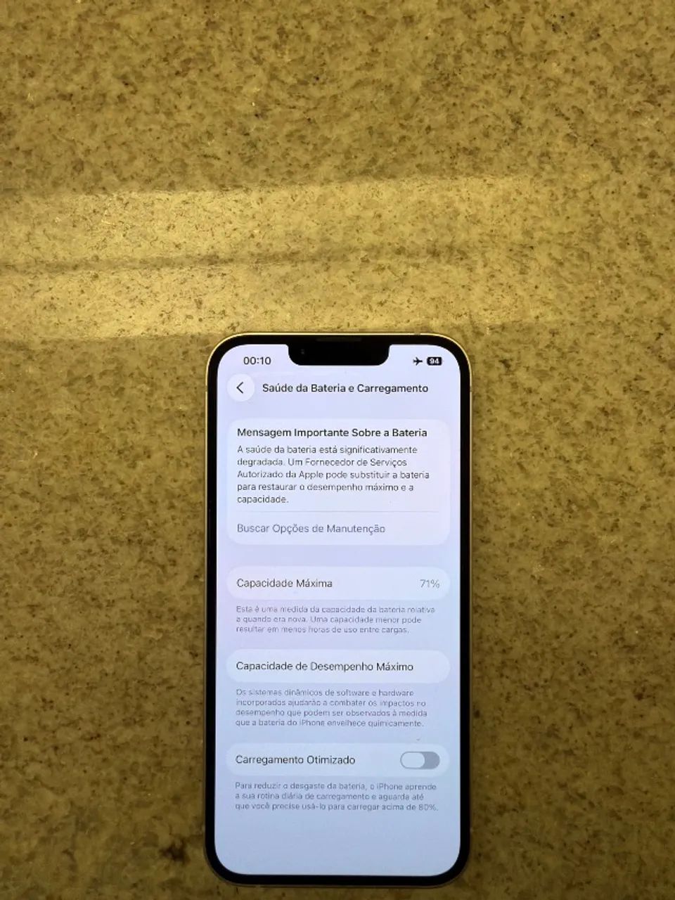iPhone 13 branco 256 Gb intacto - Foto 3