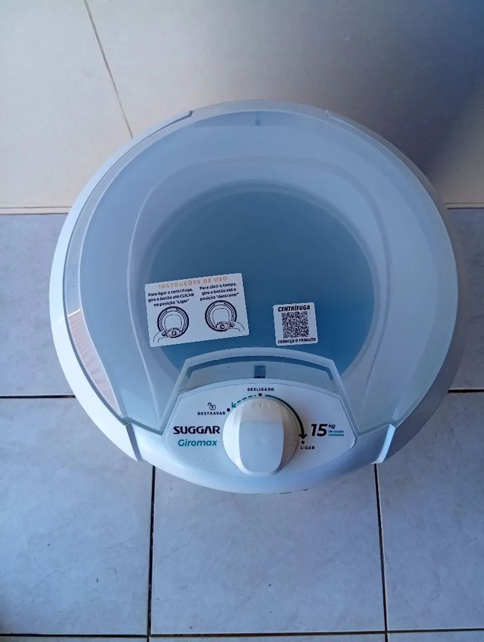 Centrífuga Suggar Semi Nova 15kg - Foto 2