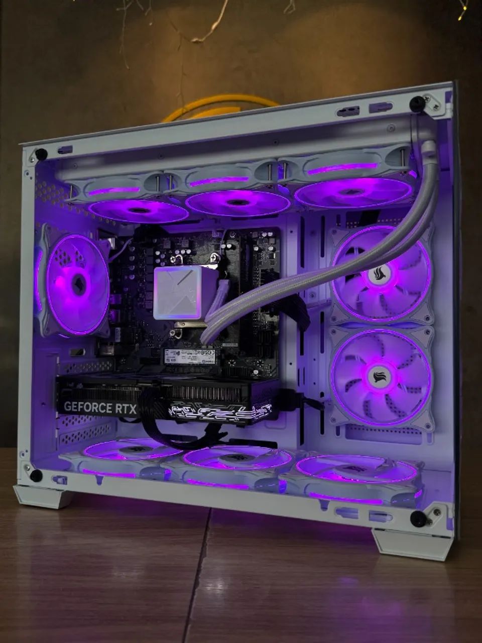 PC por R$ 11.999 à vista! - AMD Ryzen 5 7600x + RTX 5060TI 8GB - Olx Pay - Foto 2