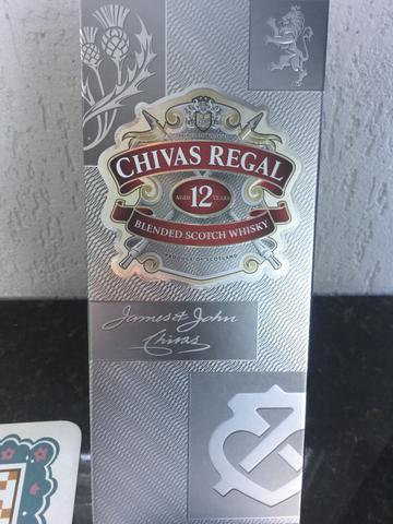 Wisk Chivas 12 anos original lacrado na embalagem garantia - Foto 2