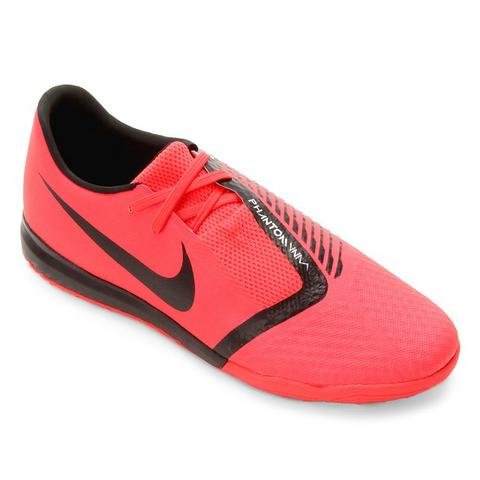 Chuteira Society Nike Phantom Venom Academy TF - Vermelho e Preto