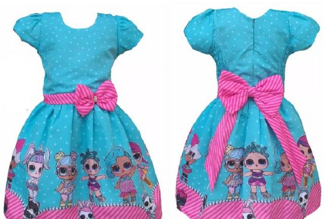 Vestido Lol - Watshap (31)999353822 - Veste de 2 a 3 anos