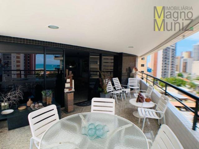 Apartamento de alto padrão à venda, 253 m² por r$ 1.650.000 - meireles - fortaleza/ce - Foto 6