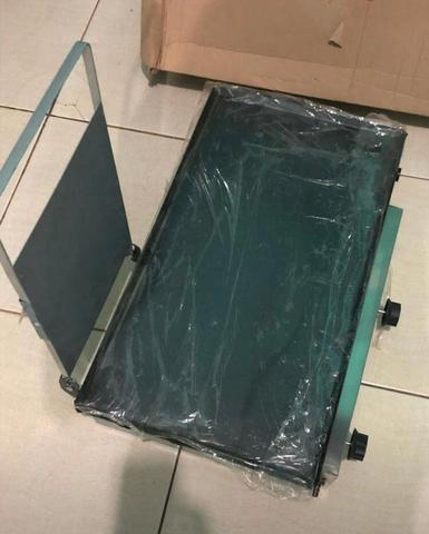 Promoção: Chapa a gás Lanche 70x40cm aço indústrial Cachorro quente hambúrguer espetinho - Foto 5