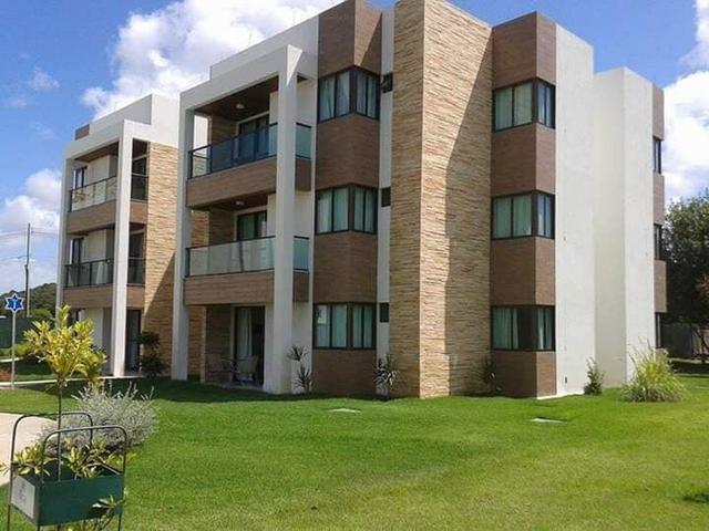Apto. 66m, 2Qts, Varanda, Mobiliado, no Melhor Resort de Alagoas - Foto 8