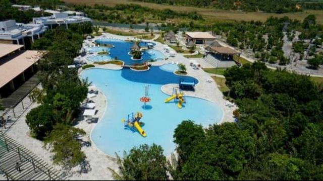 Apto. 66m, 2Qts, Varanda, Mobiliado, no Melhor Resort de Alagoas - Foto 7