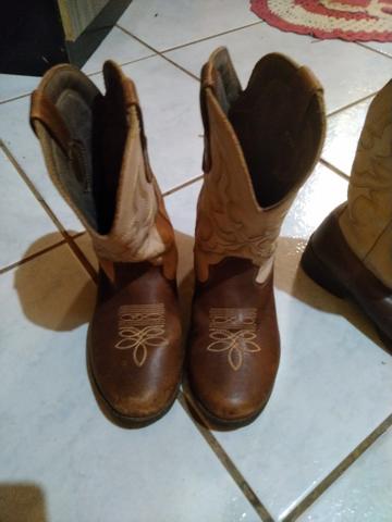 Bota cowboy cano longo para crianças - Foto 2