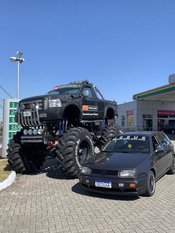 Golf Mk3 Gl SOMENTE VENDA OU TROCA EM TITAN 160 - Foto 6