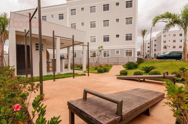 Apartamento com 2 dormitórios à venda, 45 m² por R$ 95.000 - Gávea Sul - Uberlândia/MG