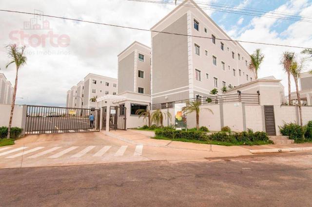 Apartamento com 2 dormitórios à venda, 45 m² por R$ 95.000 - Gávea Sul - Uberlândia/MG - Foto 2