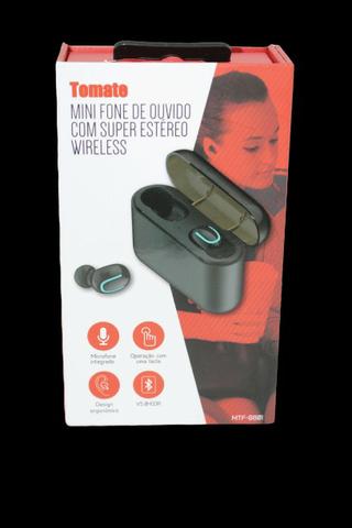 Fone De Ouvido Bluetooh SuperEstério Wireless Tomate - Foto 4