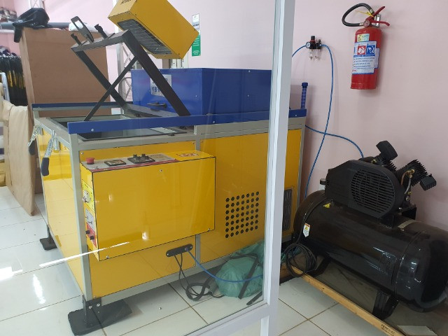 Vacuum forming sem uso na garantia