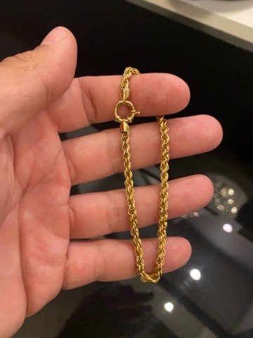 Pulseira em Ouro 18k 750 6,2 Gramas  - Foto 3