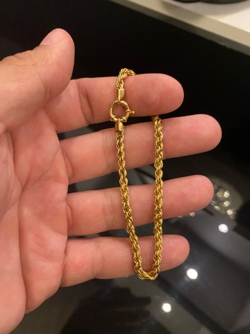 Pulseira em Ouro 18k 750 6,2 Gramas  - Foto 2