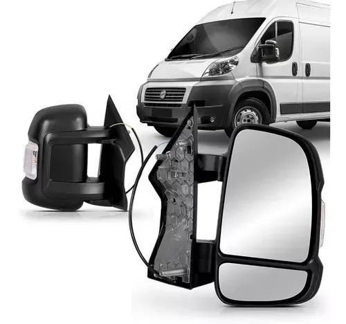 Par Retrovisor Fiat Ducato 2018 - Preto - Ficosa