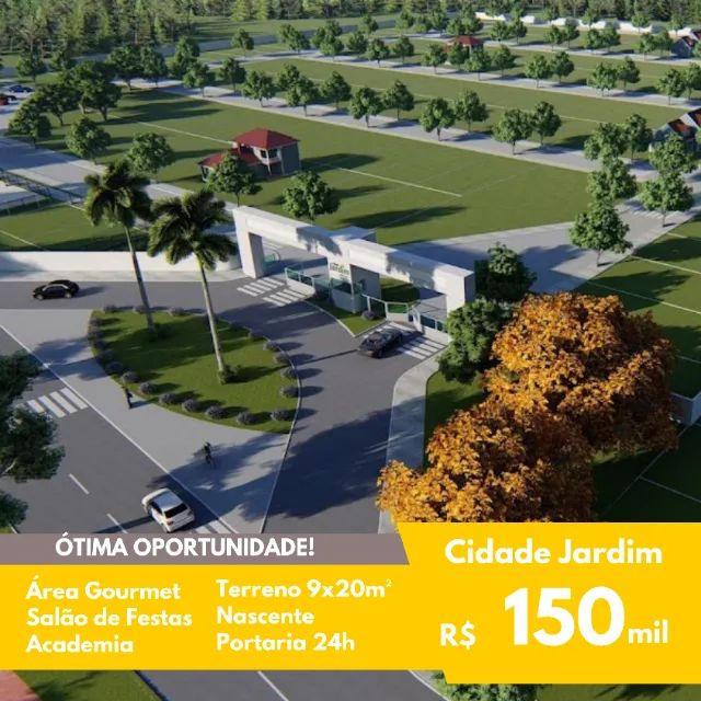 FIT - Venda - Terreno - Cidade Jardim - Nascente - 9x20m²