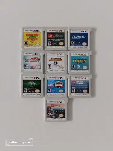 Jogos de Nintendo DS e 3DS Originais Completos