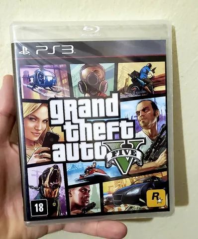 GTA V: Grand Theft Auto - PS3 (Jogo Novo)