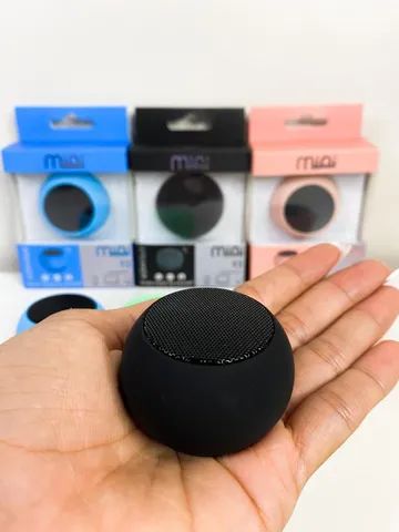 Mini Caixa de Som Bluetooth Metal - Foto 3