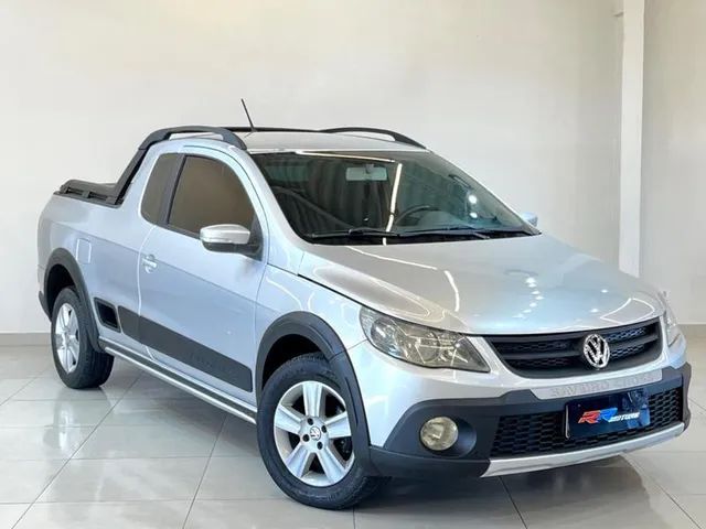 VW - Volkswagen Saveiro Cross 1.6 C.E. Branca 2012 - Campo Grande