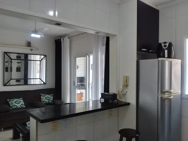 Apto predio na frente do mar,sacada com churrasqueira 200,00 diaria - Foto 7