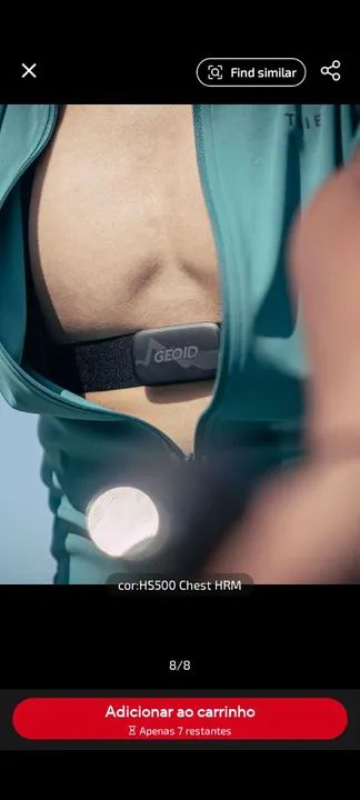 Monitor de Frequência Cardíaca GEOID HS5000 - Novo - Foto 5