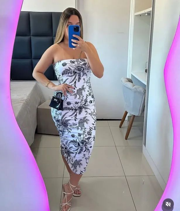 Vestido midi estampados  - Foto 4