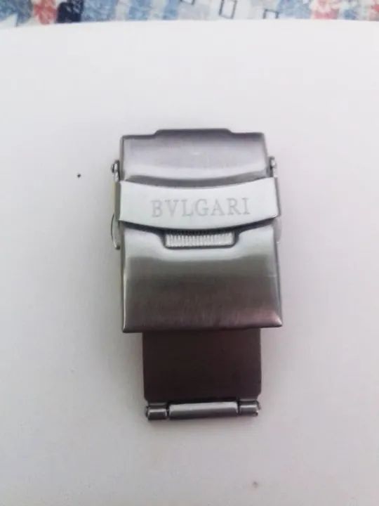 Fecho Deployant para Relógio  Bvlgari 20 mm em aço inox