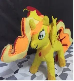 Bonecos MY LITLLE PONY - PÔNEIS NOVOS fabricada em feltro