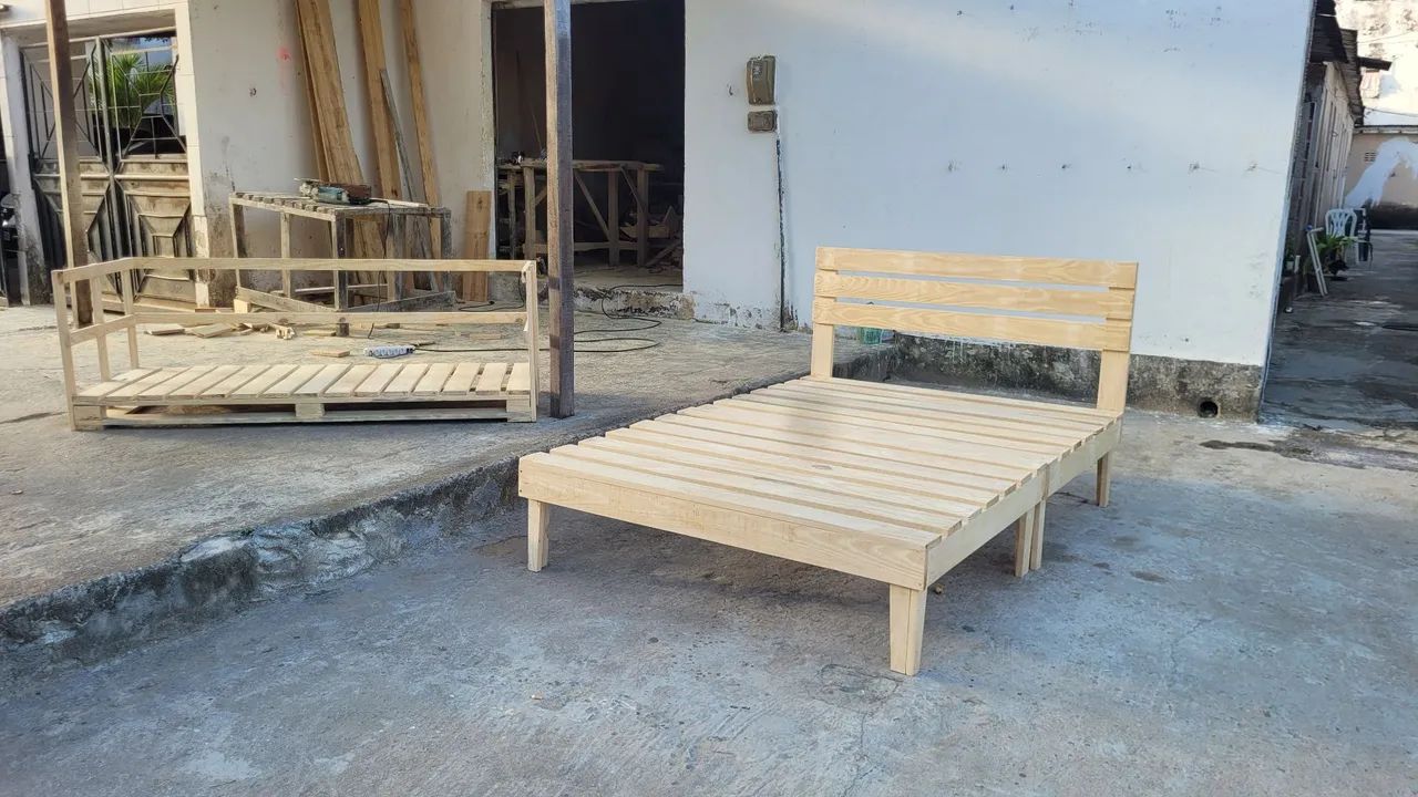 Cama Casal com Cabeceira - Foto 2