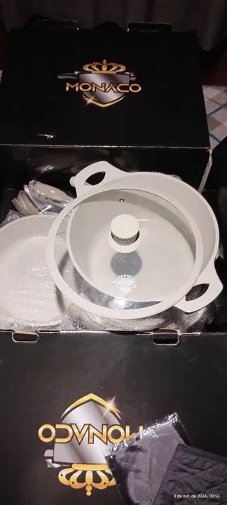 Panelas Mónaco 20 Peças - Linha Diamante Premium - Foto 4