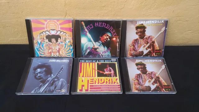 Jimi Hendrix Cds, tenho vários, bom estado Cd e capa.
