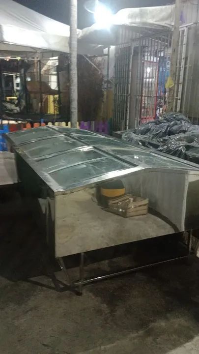 Ilha dupla de inox  - Foto 5