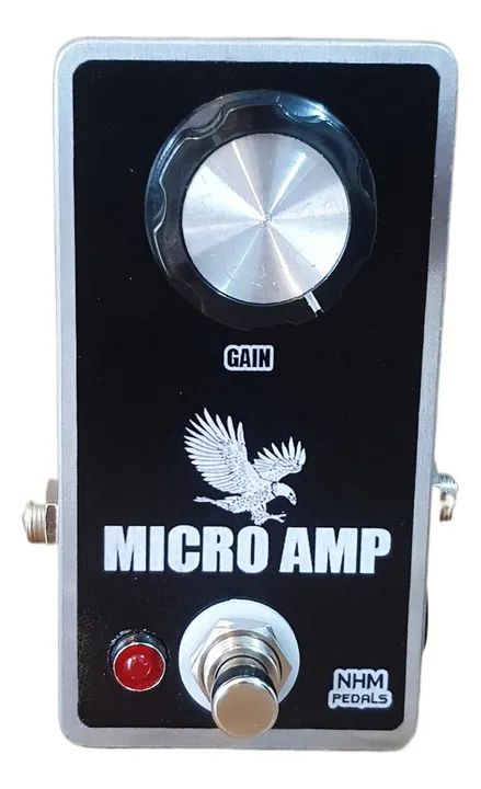Pedal Nhm Micro Amp Booster Handmade Ñ/é Mxr Boss Joyo Nux