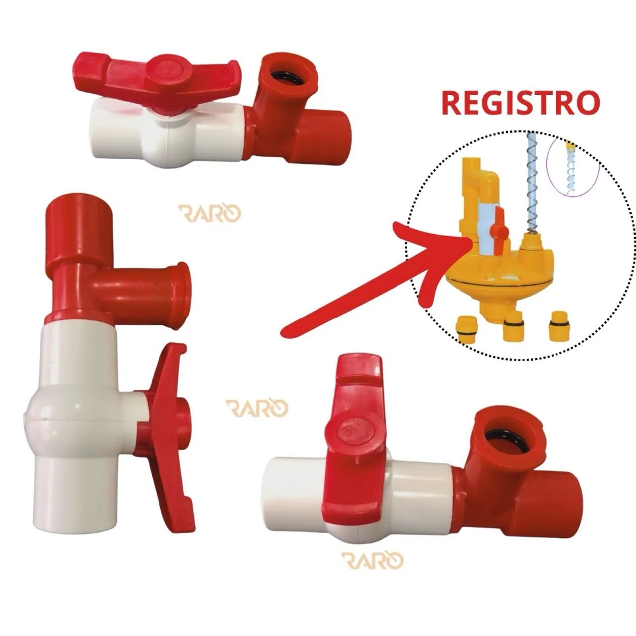 Regulador de pressão de água para Aviarios frango granja  - Foto 4