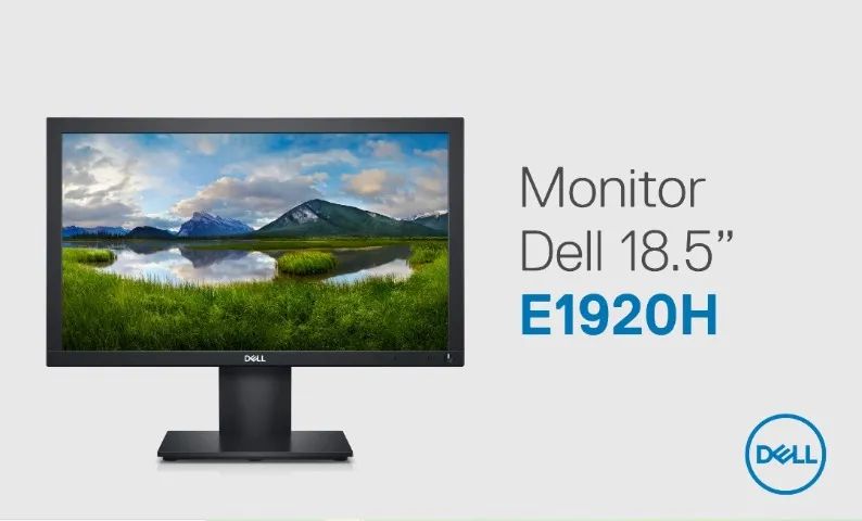 Monitor Dell 18,5" E1920h Antirreflexo HD 1366x768,DisplayPort/VGA Preto -Bivolt (NOVO) - Foto 5
