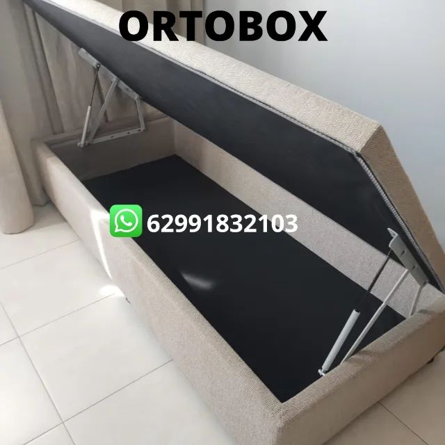 Box baú Solteiro 88 de largura e 188 de cumprimento 