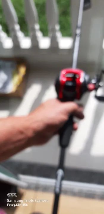 Kit King Return 1,80 + carretilha+ linha multifilamento  - Foto 6