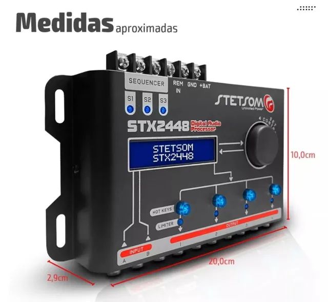 Processador Stetsom stx 2448