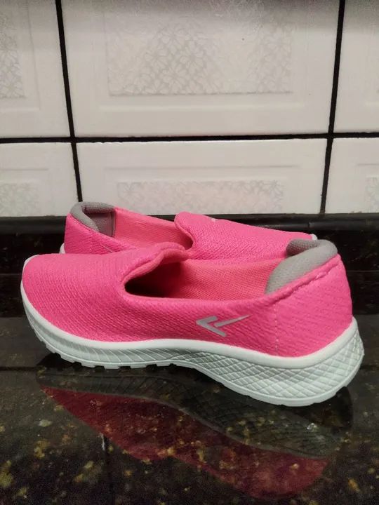 Tênis Sapatilha Wit  Rosa N°33 - Foto 3