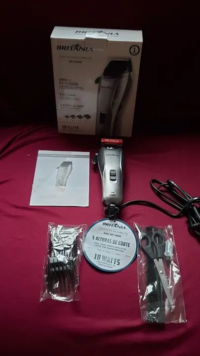 Máquina de cortar cabelo- Britânia Voltagem 220 - Foto 4