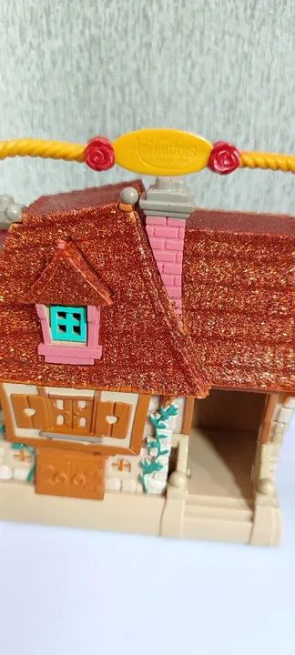 Casinha Disney Animators Bella e a Fera Disney Store Colecionador  - Foto 5