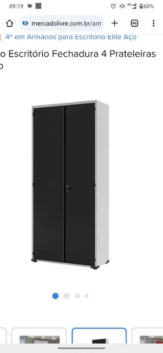 Armário de Aço para Loja - 2 Portas - Foto 2