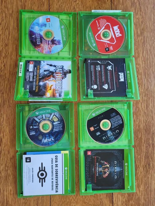 Lote jogos Xbox 